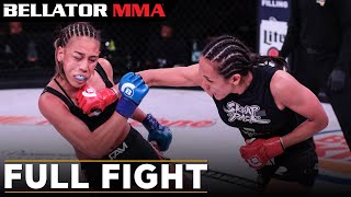 Full Fight  Keri Melendez vs Tiani Valle  Bellator 201 [upl. by Oniluap]