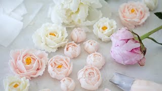 How to Make Buttercream Flowers [upl. by Glendon514]