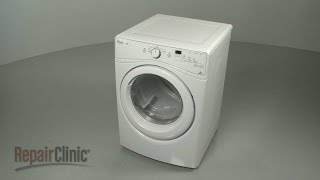 Whirlpool Duet Electric Dryer Disassembly – Dryer Repair Help [upl. by Annitsirhc388]