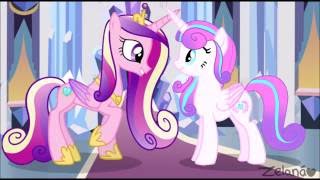 mlp speedpaint Princess Cadenze and Flurry Heart [upl. by Sewellyn]