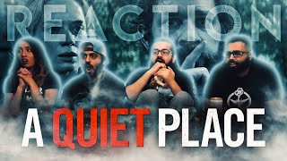 A Quiet Place  Group Movie Reaction [upl. by Linea739]