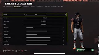 How To Create A Player And Add The Player To A Franchise In Madden 22 [upl. by Pani]