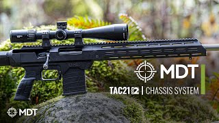 MDT TAC21 GEN2 Chassis for Precision Rifles [upl. by Ykcaj]