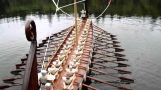 R C Viking Long Boat Model [upl. by Oiratnom]