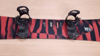 How To Set Up Your Snowboard Bindings  Whitelines Snowboarding [upl. by Millda]