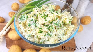 Kartoffelsalat leicht gemacht leckere Grillbeilage 🥔🥗 [upl. by Serica]