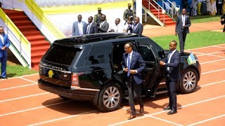 The Departure amp Arrival of President Kagame to the consecration of His Grace Antoine Kambanda [upl. by Idonna]