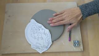 Relief Carving Clay Part I [upl. by Zeidman]