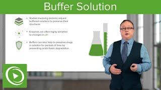 Buffer Solutions amp Water as Buffer – Chemistry  Lecturio [upl. by Adnar]