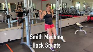 Smith Machine Squats [upl. by Rolat]