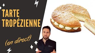 Cours de pâtisserie en direct  La Tropézienne [upl. by Youngman]