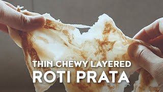 How to Make Roti Prata at Home  Recipe [upl. by Ijuy]