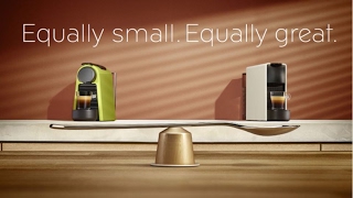 New Nespresso Essenza Mini machine  How to empty your Essenza Mini machine [upl. by Chappelka]