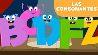 Mis primeras letras  Las consonantes para niños [upl. by Mila]