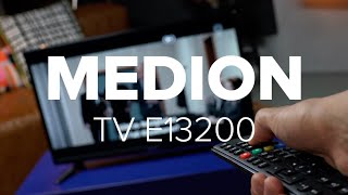 Medion E13200 im Test Kompakter AldiFernseher mit DVDPlayer  deutsch [upl. by Oinesra]