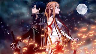 Crossing Field  LiSA  Sword Art Online OP 1 Hour Version [upl. by Yllrebmik]