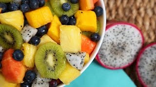 Easy Fruit Salad 3 Delicious Ways [upl. by Arec]