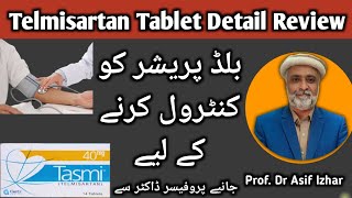 Telmisartan Tablets 40 mg In Hindi  Tasmi Tablet Use In Urdu Full Review [upl. by Malka135]