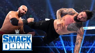 The Usos vs The Revival SmackDown Jan 17 2020 [upl. by Fabyola]