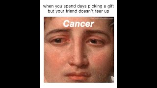 Cancer Zodiac Sign Memes  Funny Astrology Memes Compilation [upl. by Tomlin]