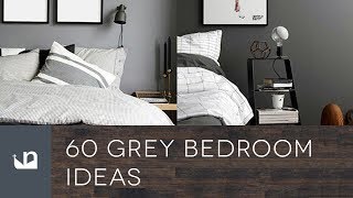 60 Grey Bedroom Ideas [upl. by Leila]