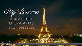 Luciano Pavarotti  10 Beautiful Opera Arias  Live Performance in Paris [upl. by Alveta]