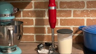 KitchenAid Cordless Immersion Blender Review [upl. by Aneed]