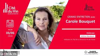 Grand Entretien avec Carole Bouquet [upl. by Leiuqese120]