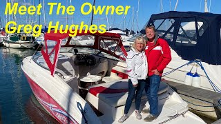 Meet The Owner  Greg Hughes  Rinker 232 Captiva [upl. by Kcir486]