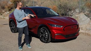 2021 Ford Mustang MachE Test Drive Video Review [upl. by Lura]