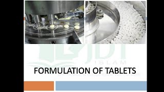 FormulationManufacturing process of tablets  Steps involved [upl. by Asilla353]