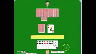 How to Play Gin Rummy Card Game [upl. by Eesak]