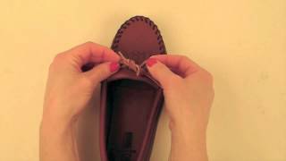 The Ultimate Knot for Minnetonka Moccasins [upl. by Patrick819]