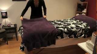 How to make a comfortable therapy bed  Salon Secrets [upl. by Notsur272]