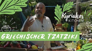 Tzatziki auf original traditionelle griechische Art  Kyriakos Kitchen [upl. by Lukey28]