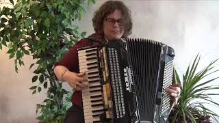 Bernadette  Rock n Roll Medley for accordion [upl. by Neille788]