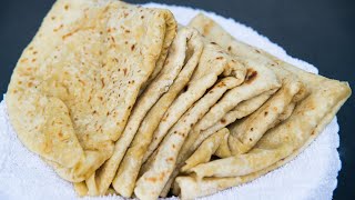 Trini Dhalpuri Roti Recipe [upl. by Noyek]