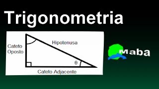 TRIGONOMETRIA  Seno Cosseno e tangente do triângulo Aula 01 [upl. by Tommy]