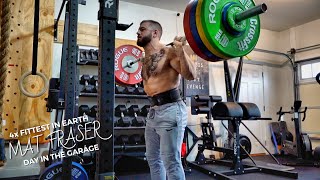 Garage Training with Mat Fraser The Fittest Man On Earth [upl. by Nazay252]