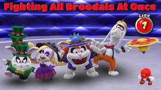 What If You Fight Four Broodals At The Same Time With 1 LIFE DAREDEVIL MODE  Super Mario Odyssey [upl. by Leahcimnoj53]