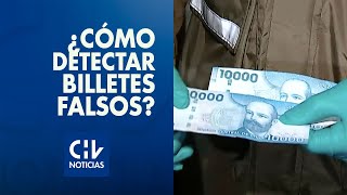 ¿Cómo identificar cuando un billete es falso [upl. by Callista]