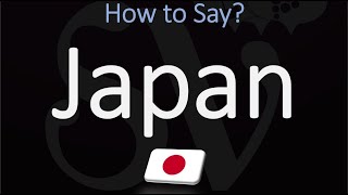 How to Pronounce Japan CORRECTLY [upl. by Anelis]