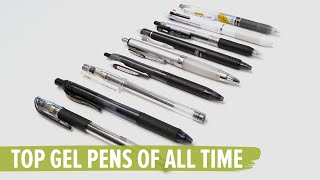 Top Gel Pens of All Time [upl. by Nitaf234]