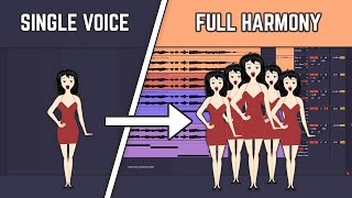 Create HUGE Vocal Harmonies From JUST ONE VOICE [upl. by Ssej]